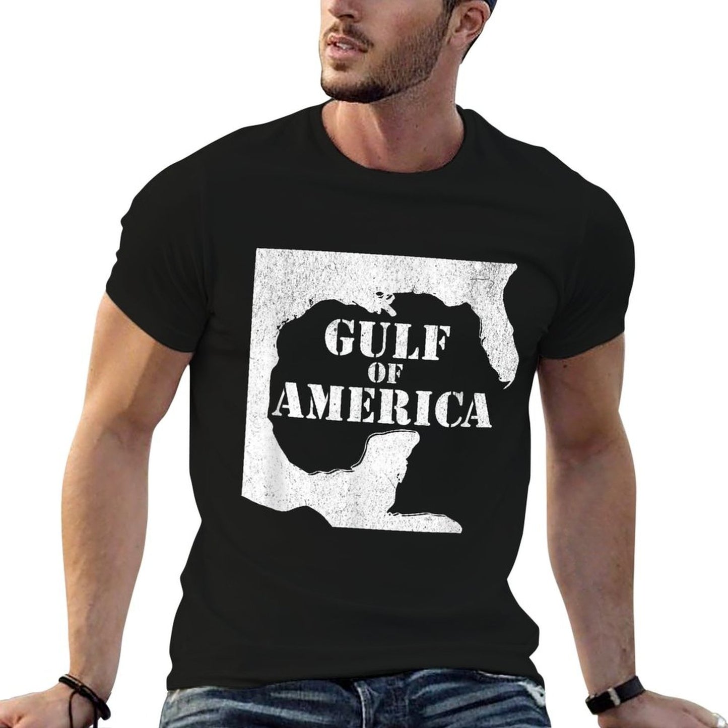 Gulf of United States of America USA Gulf Relaxed-fit T-Shirt