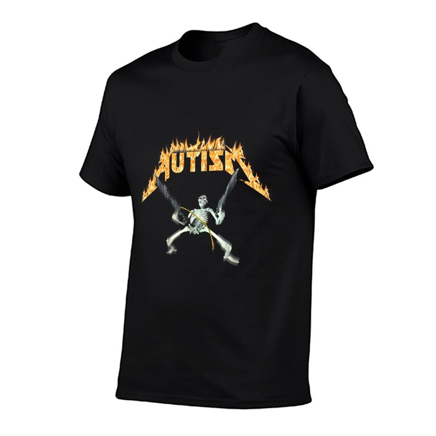 Autism Skeleton Meme Funny Men Women Kids Moisture-wicking T-Shirt