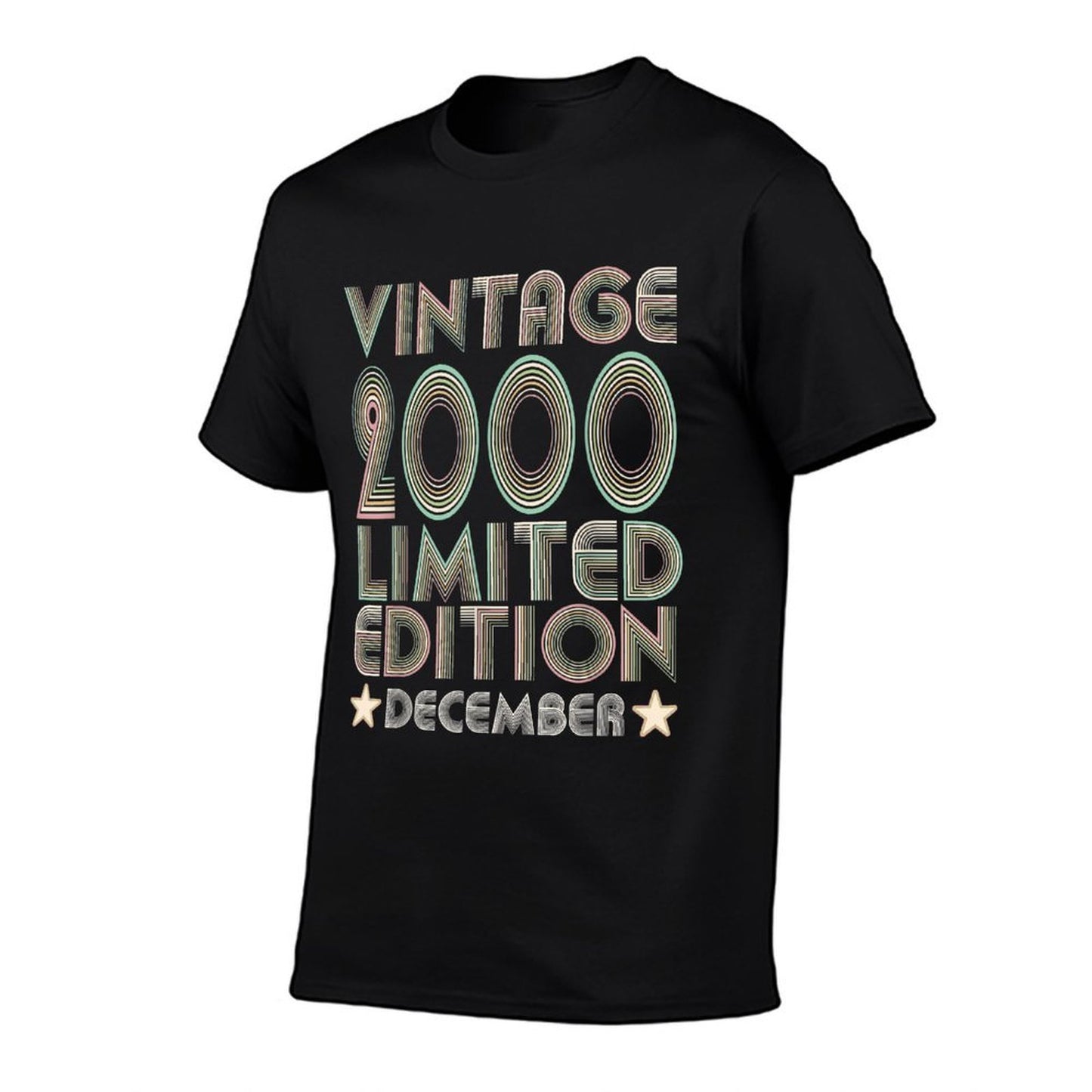 Vintage December 2000 Limited Edition 21st Birthday Durable T-Shirt
