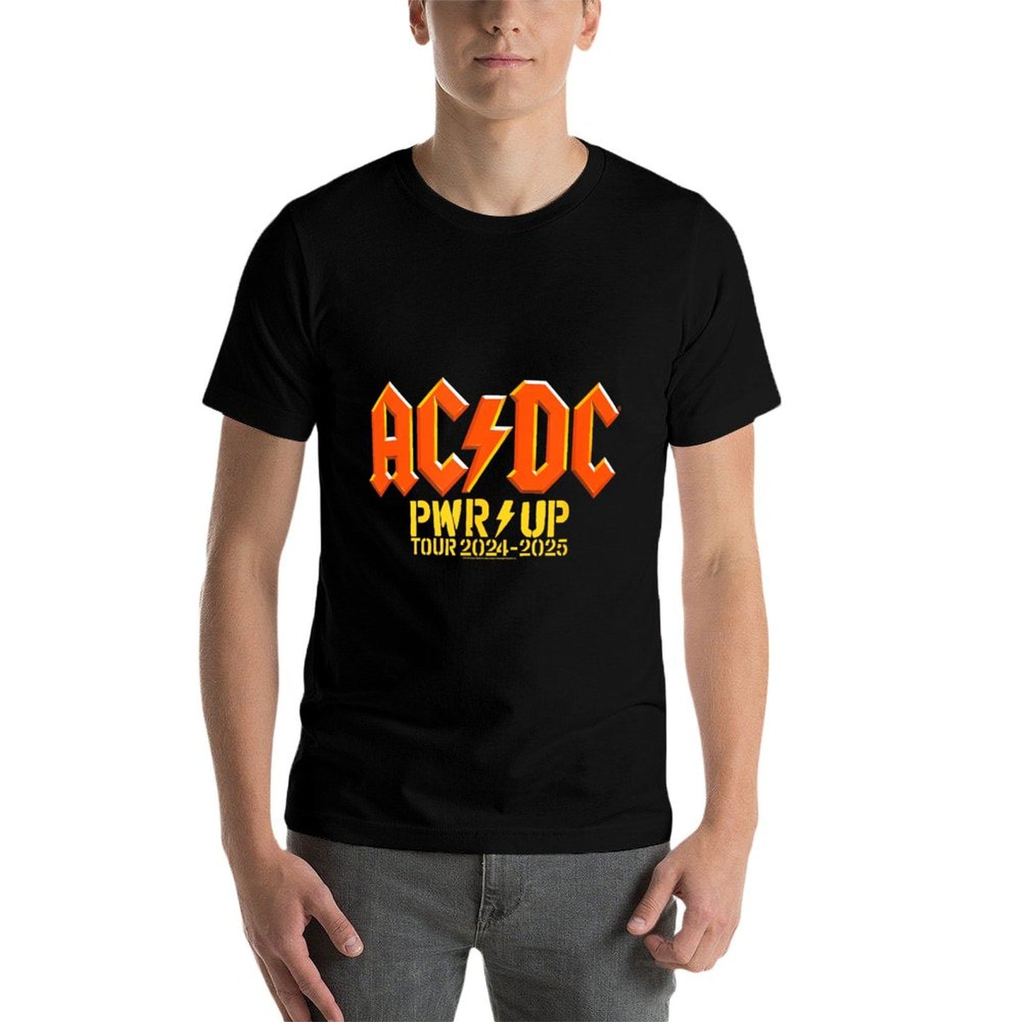 PWR UP World Tour 2024-2025 Full Dateback Versatile T-Shirt