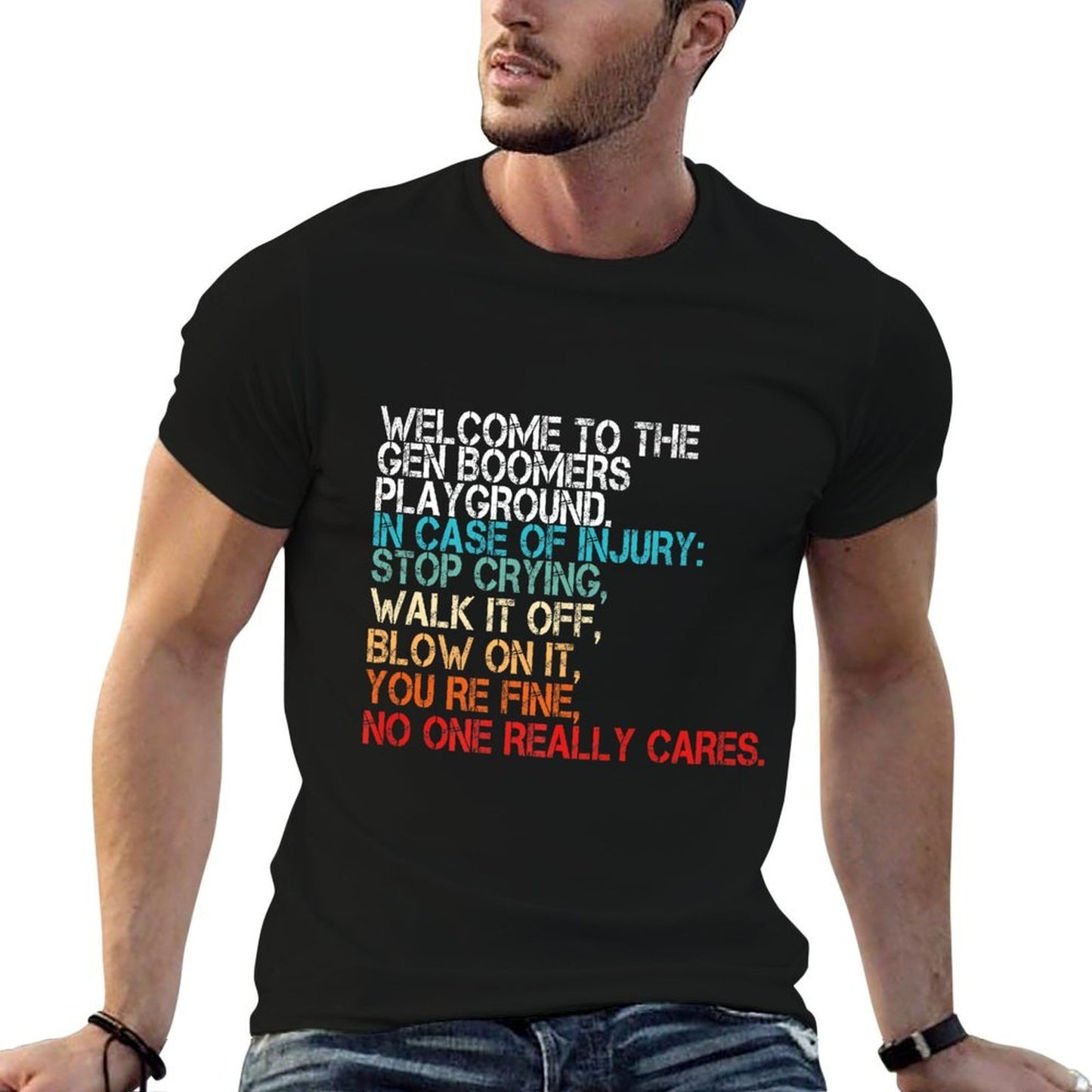 Welcome to The Gen Baby Boomers Playground 1946-1964 Premium Versatile T-Shirt