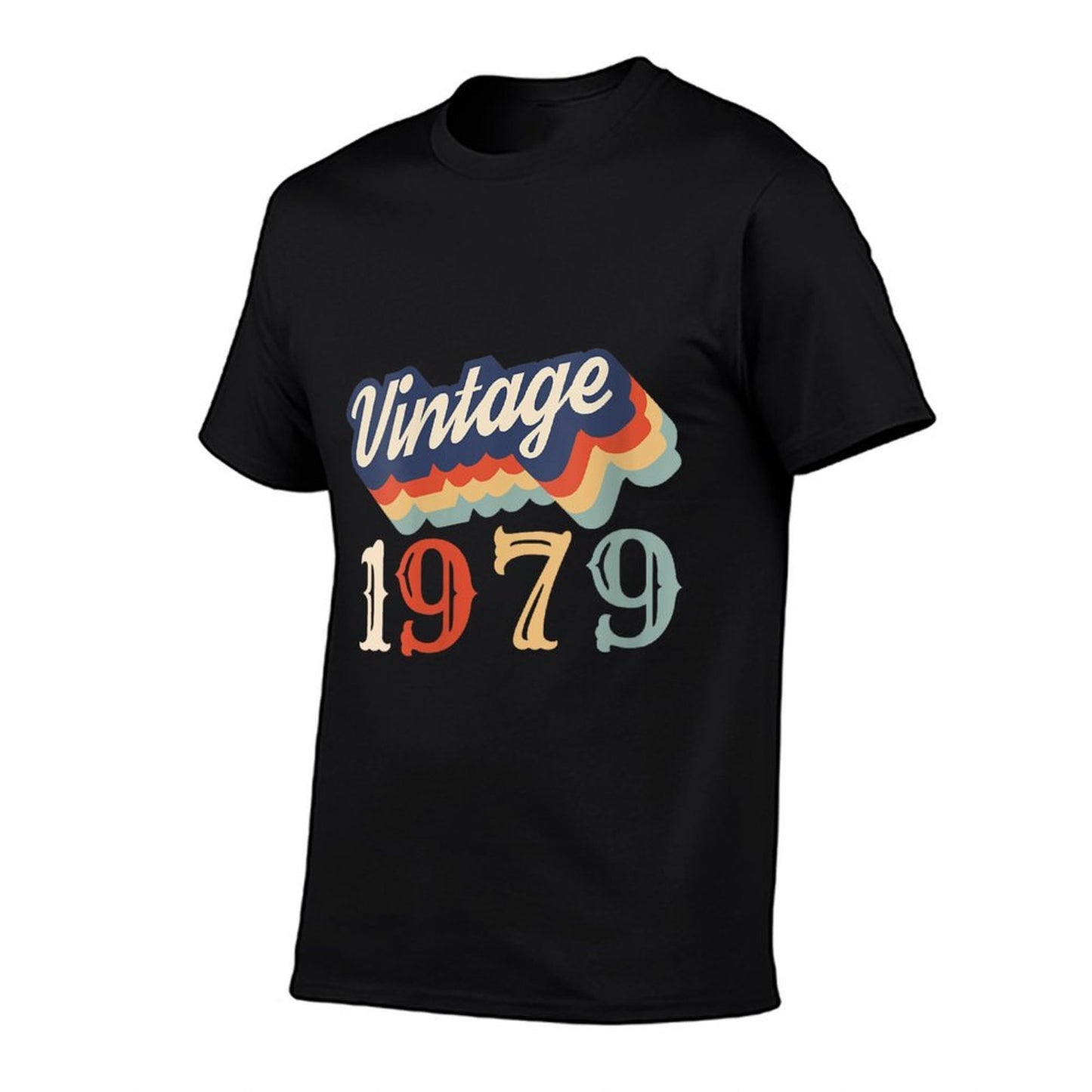 Womens 1979 Vintage 40th Birthday Gift Oversized Silhouette T-Shirt