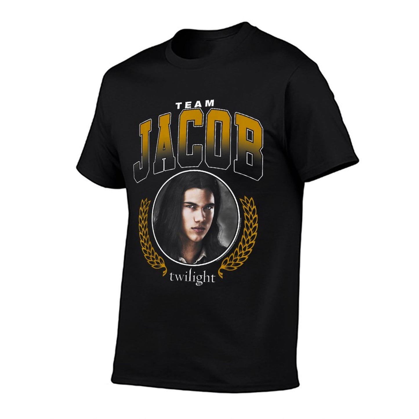 Twilight Team Jacob Portrait Summer-ready Fabric T-Shirt