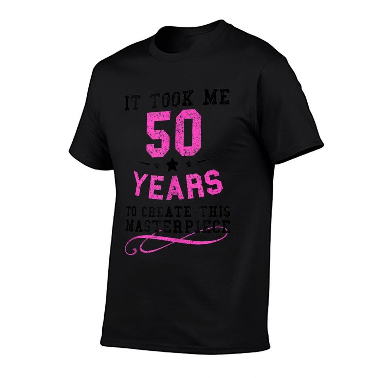 Funny 50th Birthday Gift Idea for Women Rolled Sleeves T-Shirt