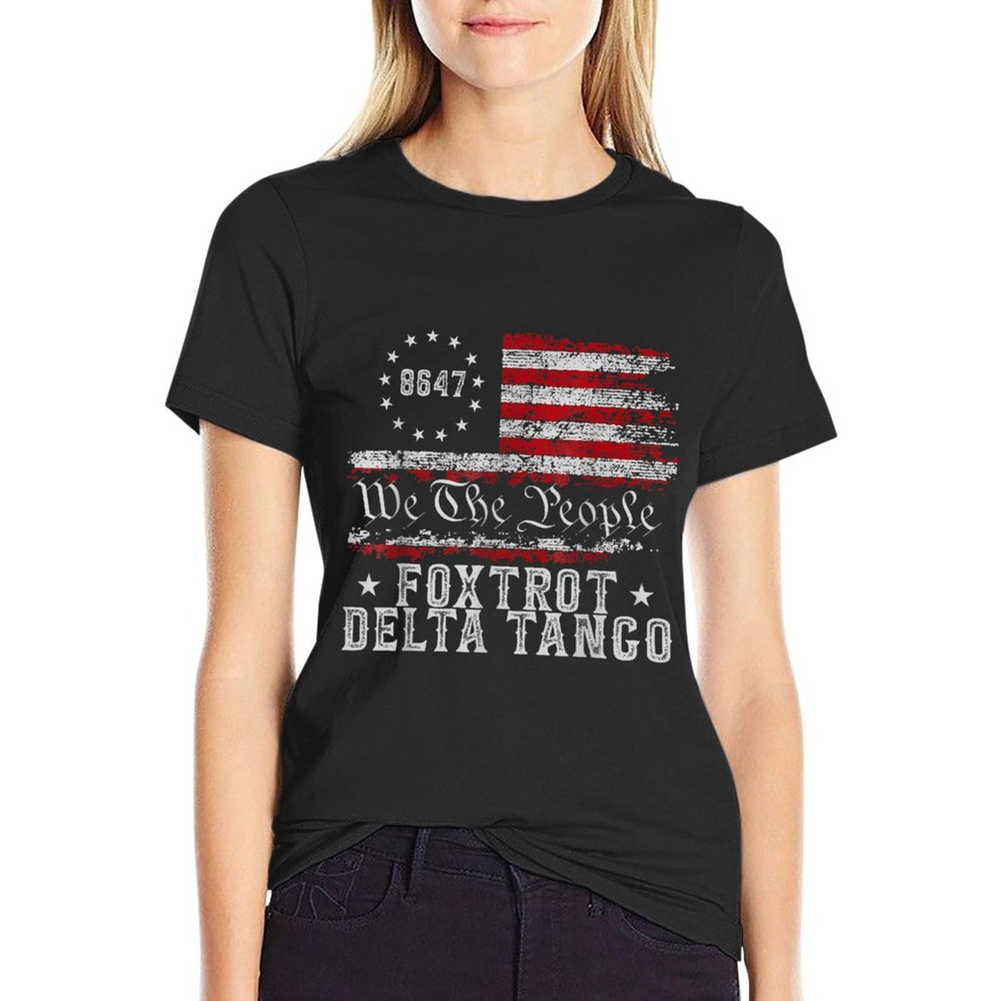 8647 Anti Trump Foxtrots Deltas Tangos Impeach 47 86 47 Breathable T-Shirt