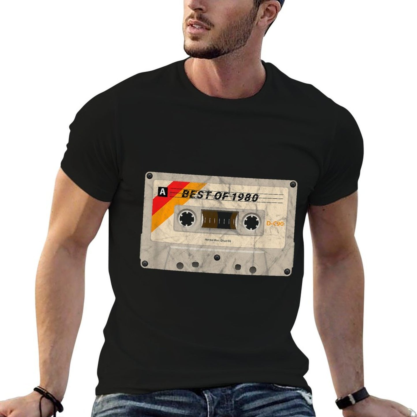 40th Birthdays - Best of 1980 Cassette Tape Nostalgia Comfortable T-Shirt