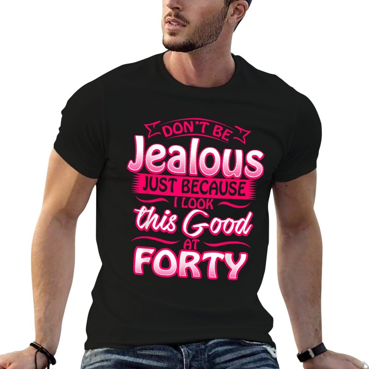 40th Birthday Gift Women 1978 Funny Bday Party Style High-quality Stitching T-Shirt