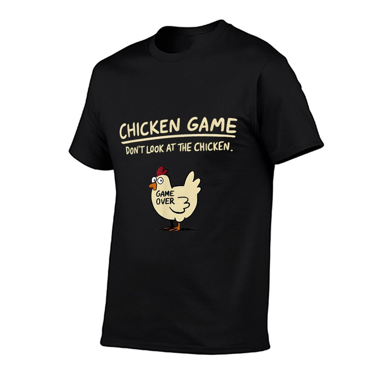 Chicken Game Dont Look At The Chicken Funny Chicken Trendy Pattern T-Shirt