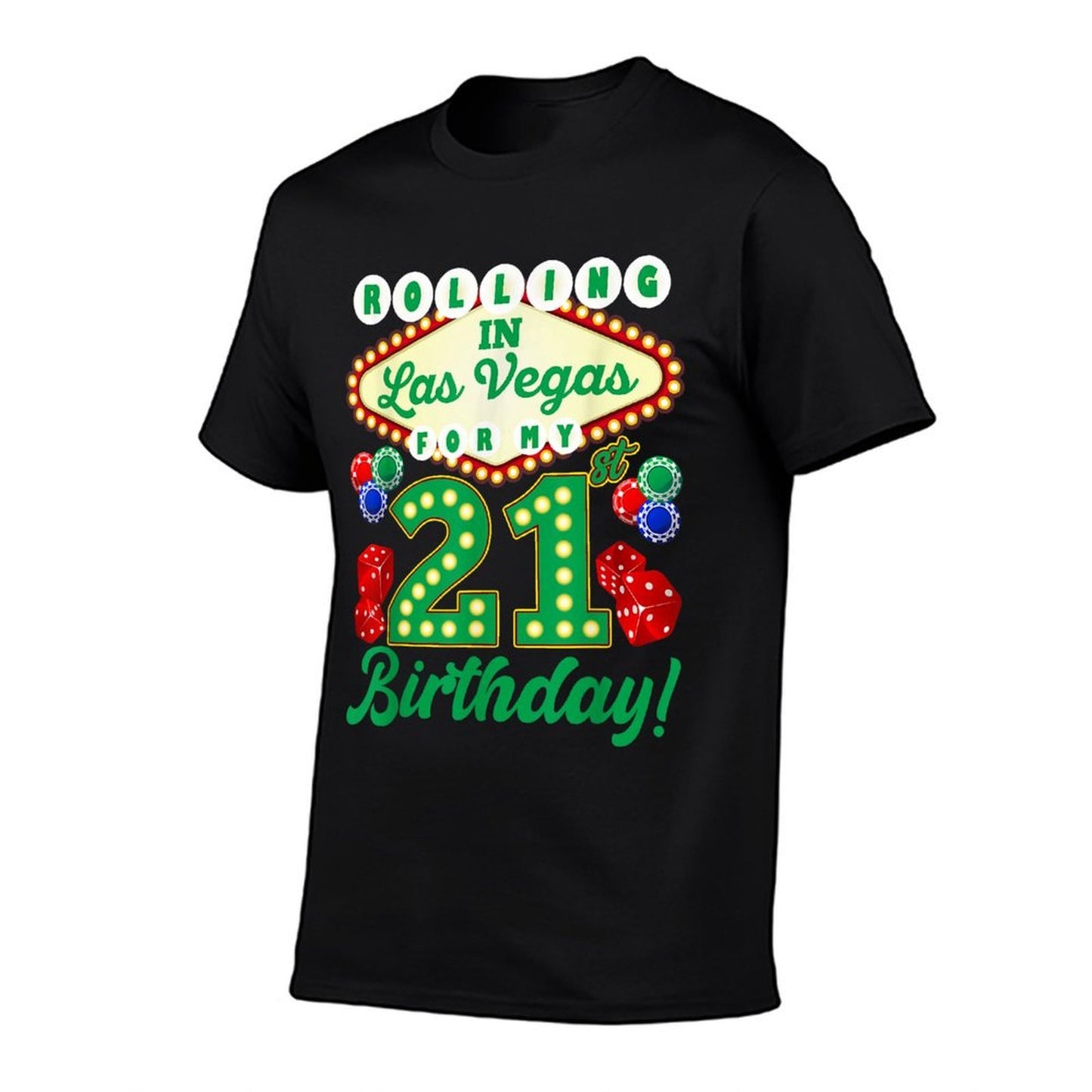 Las Vegas ROLLING IN LAS VEGAS FOR MY 21st BIRTHDAY Soft T-Shirt