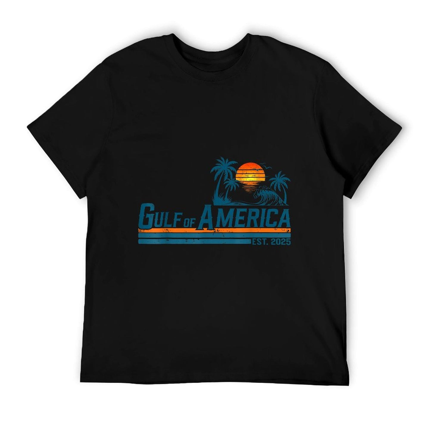 Retro Vintage Gulf Of US America 2025 American Gifts Classic T-Shirt