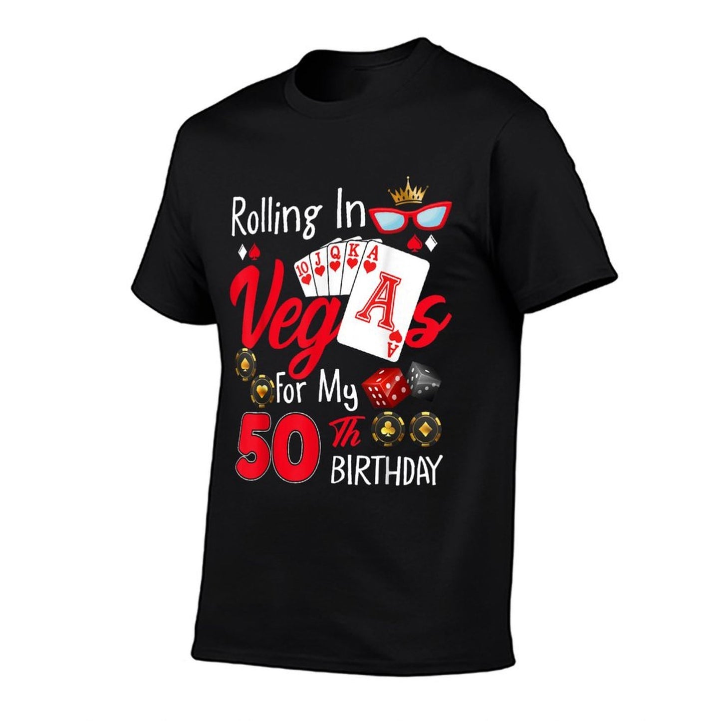 Rolling In Vegas For My 50 Year Old 50th Birthday Las Vegas Classic T-Shirt