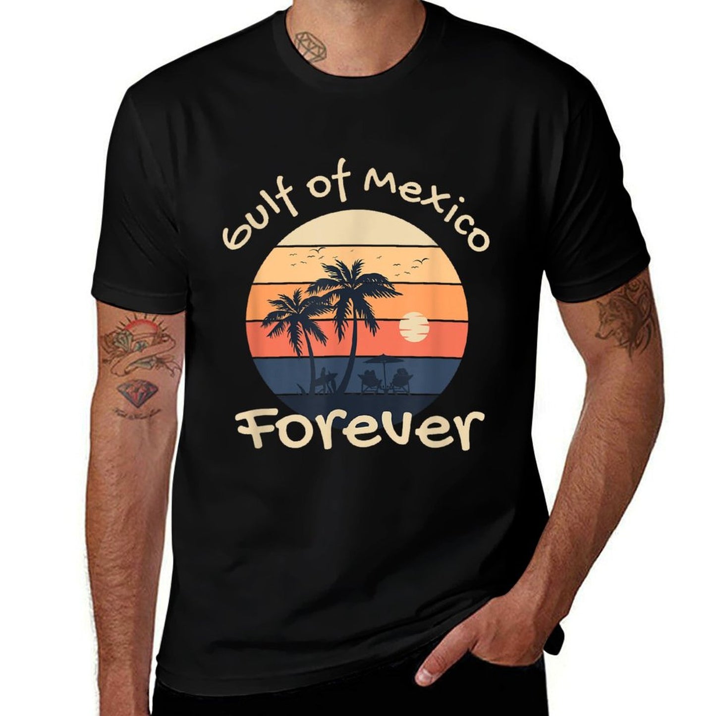 Gulf of Mexico Forever - Anti-Trump Design Graphic-printed T-Shirt