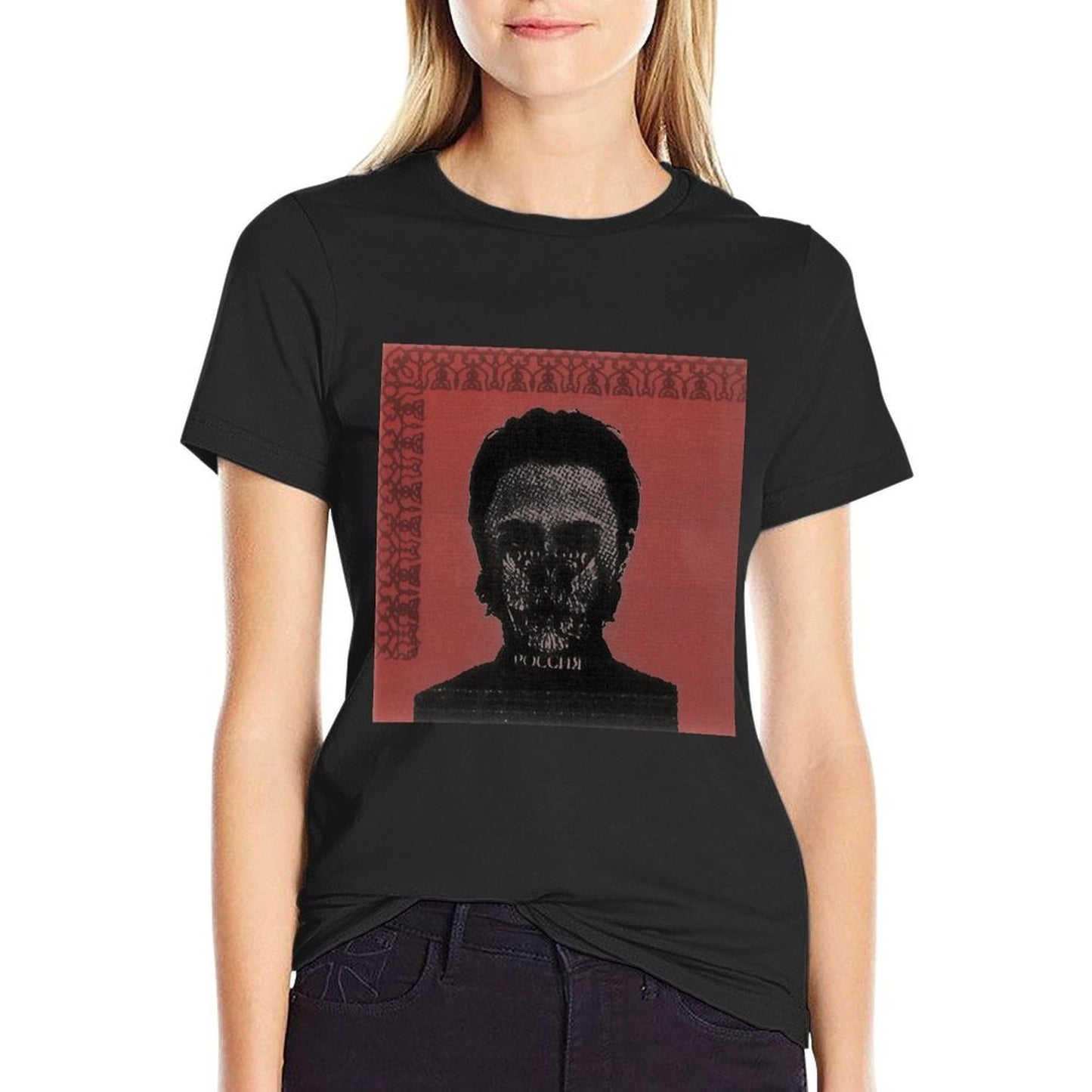 ФУТУРОАРХАИКА (FUTUROARCHAIC) Oversized Silhouette T-Shirt