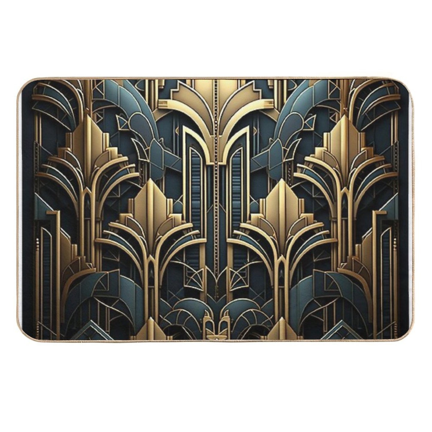 Art Deco Odorless Bath Mat