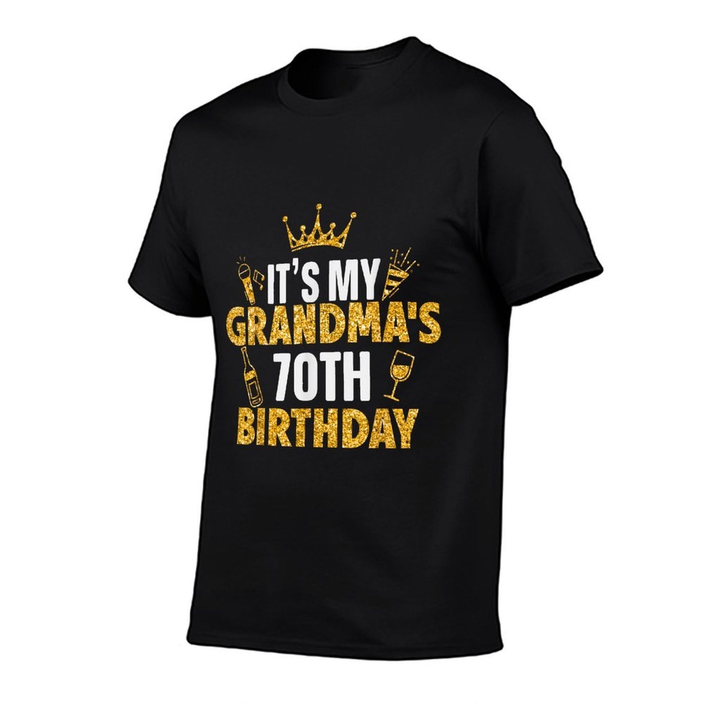 It's My GRANDMA's 70th Birthday 1955 70 Years Old Wrinkle-resistant T-Shirt