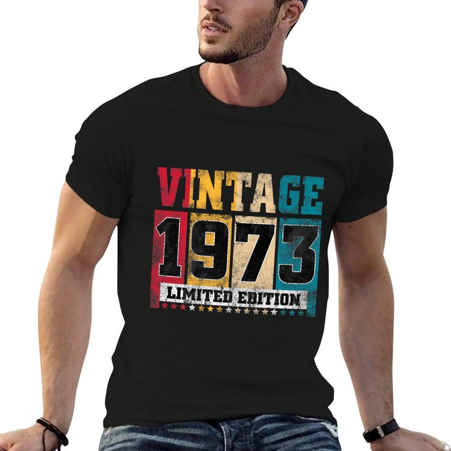 50 Years Old Gift Vintage 1973 Limited Edition 50th Birthday Premium Classic T-Shirt