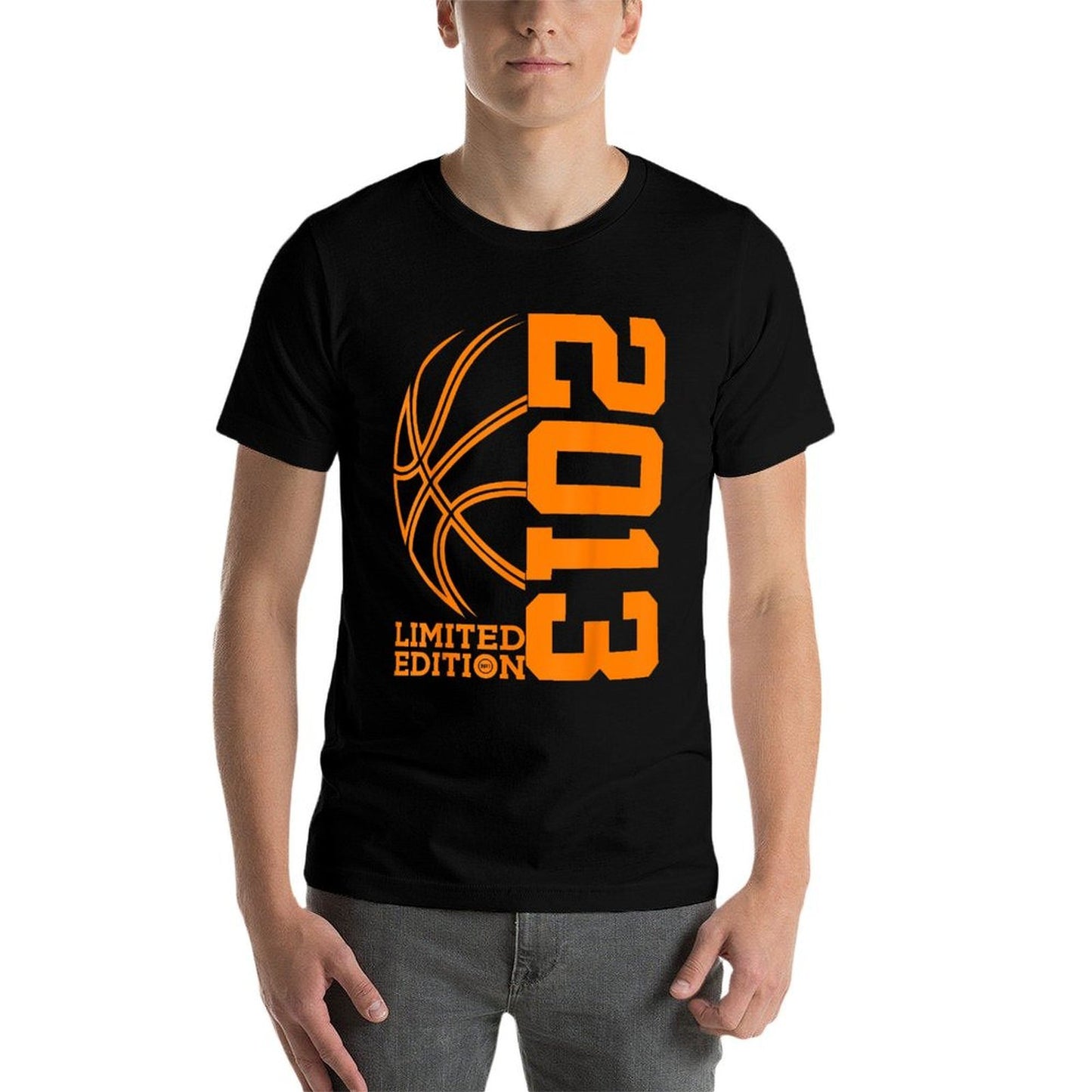 12th BIRTHDAY BASKETBALL LIMITED EDITION 2013 High-quality Stitching T-Shirt