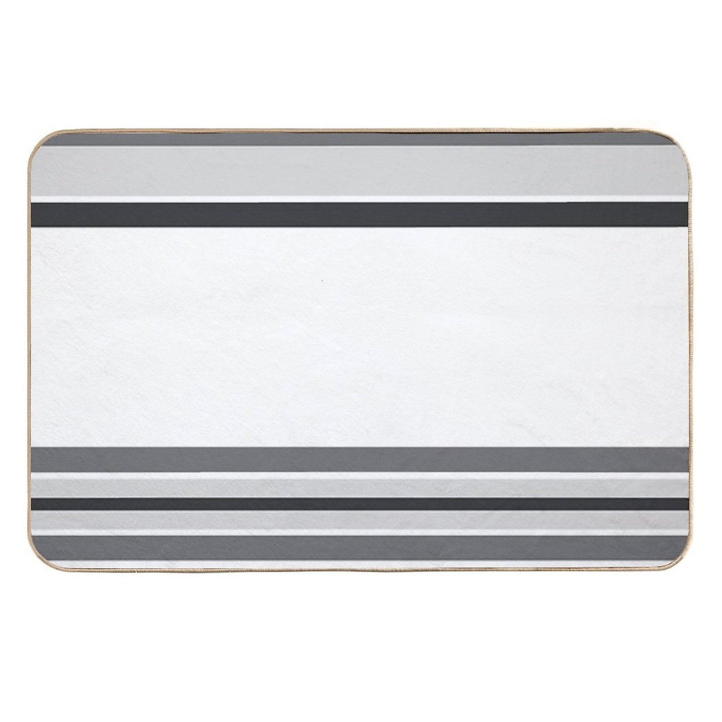 Line Art Neutral 02 Slip-Resistant Bath Mat