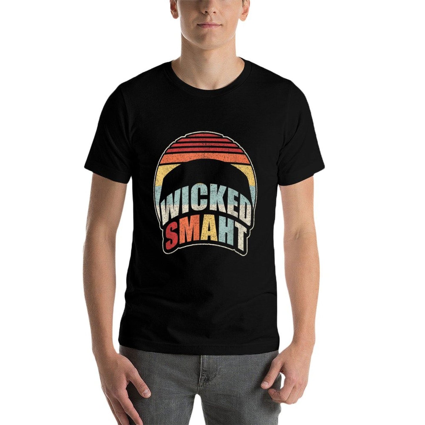 Vintage Retro Wicked Smaht Trendy Pattern T-Shirt
