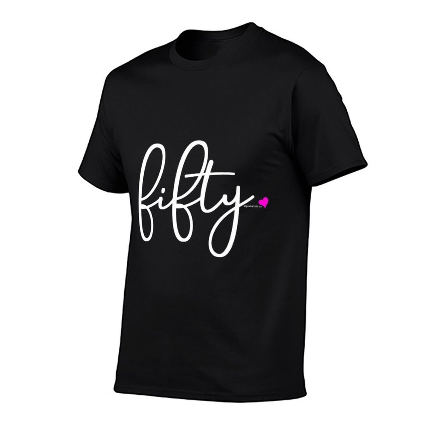 50th Birthday Gift Ideas for Her Women Fifty T Party Fade-proof Color T-Shirt