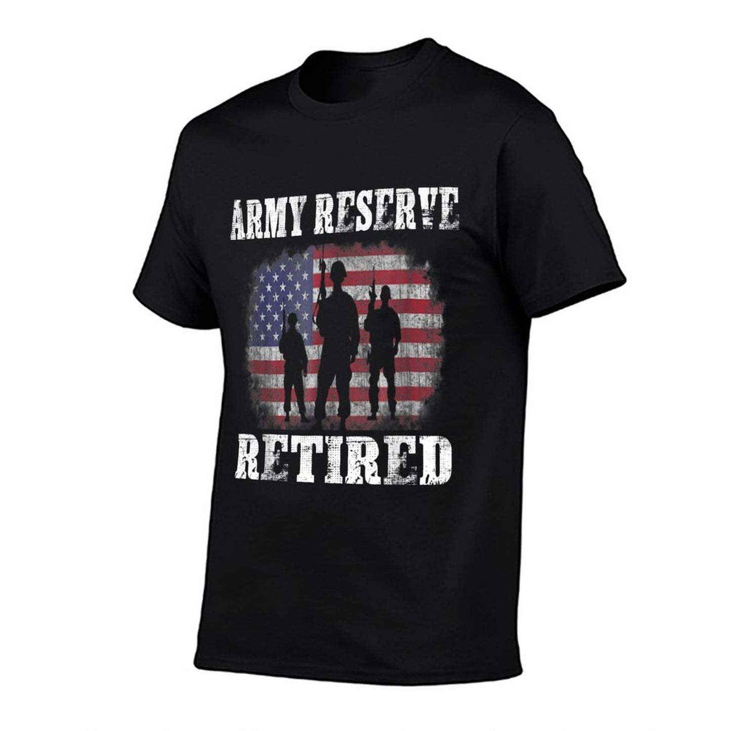 Mens Army Reserve Retired Vintage-inspired T-Shirt