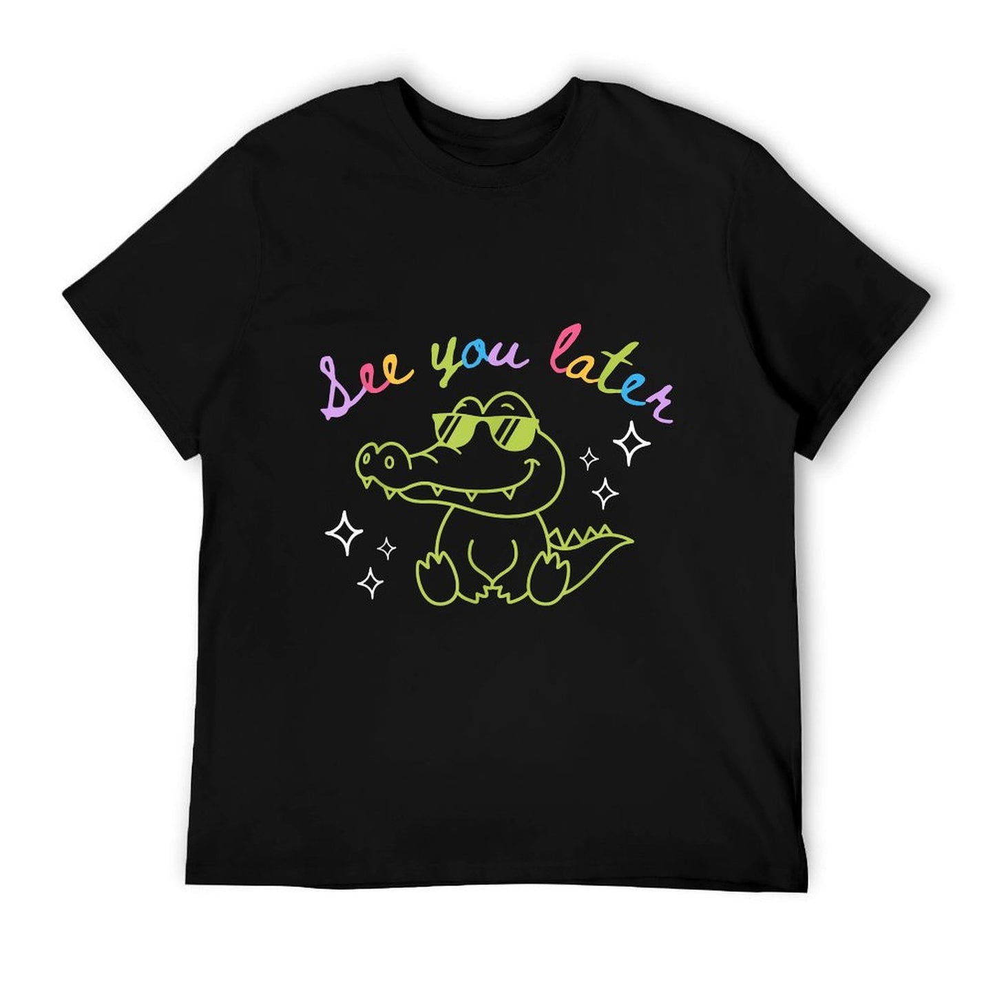 See You Later Teacher Summer Alligator Last Day Of School Lightweight T-Shirt
