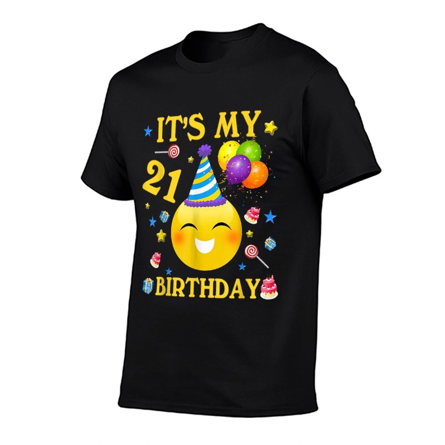 Funny It's My 21st Birthday Gift 21 Years Old 21st Comfortable T-Shirt