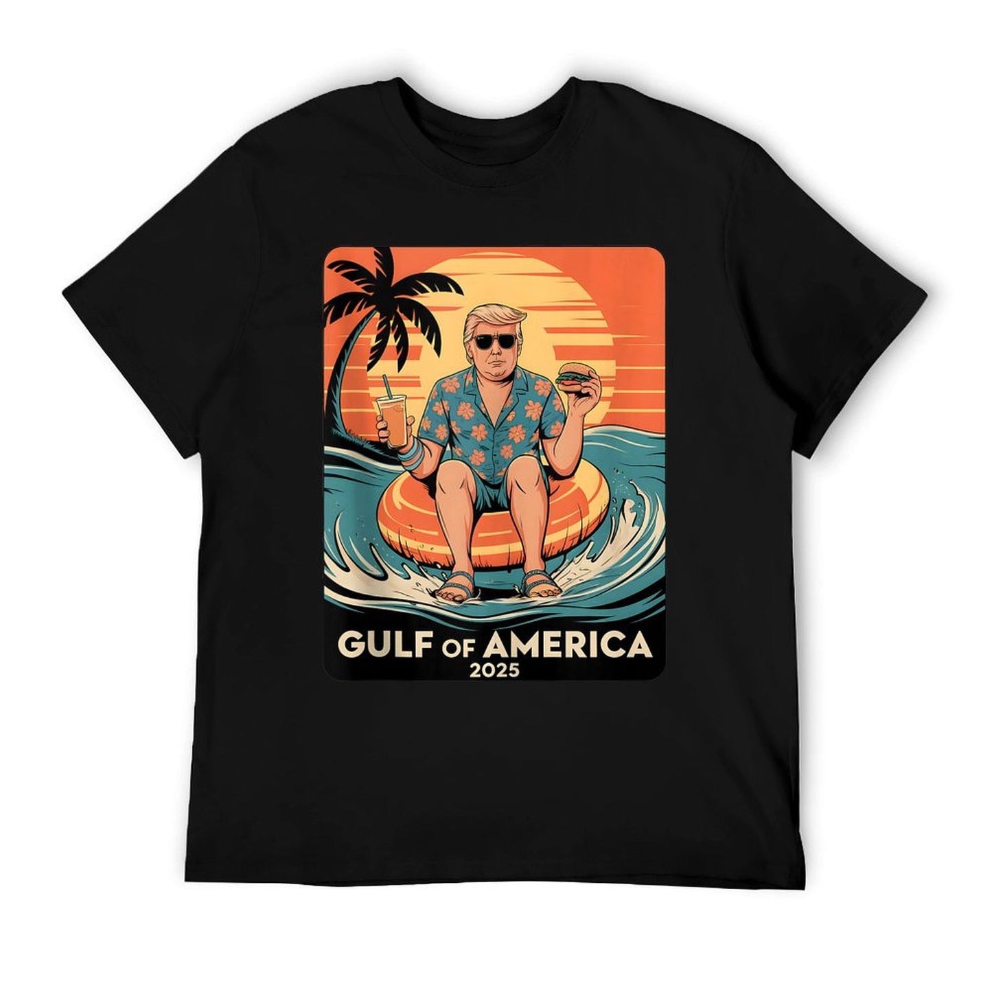 Funny Trump Gulf Of Us America Est 2025 Versatile T-Shirt
