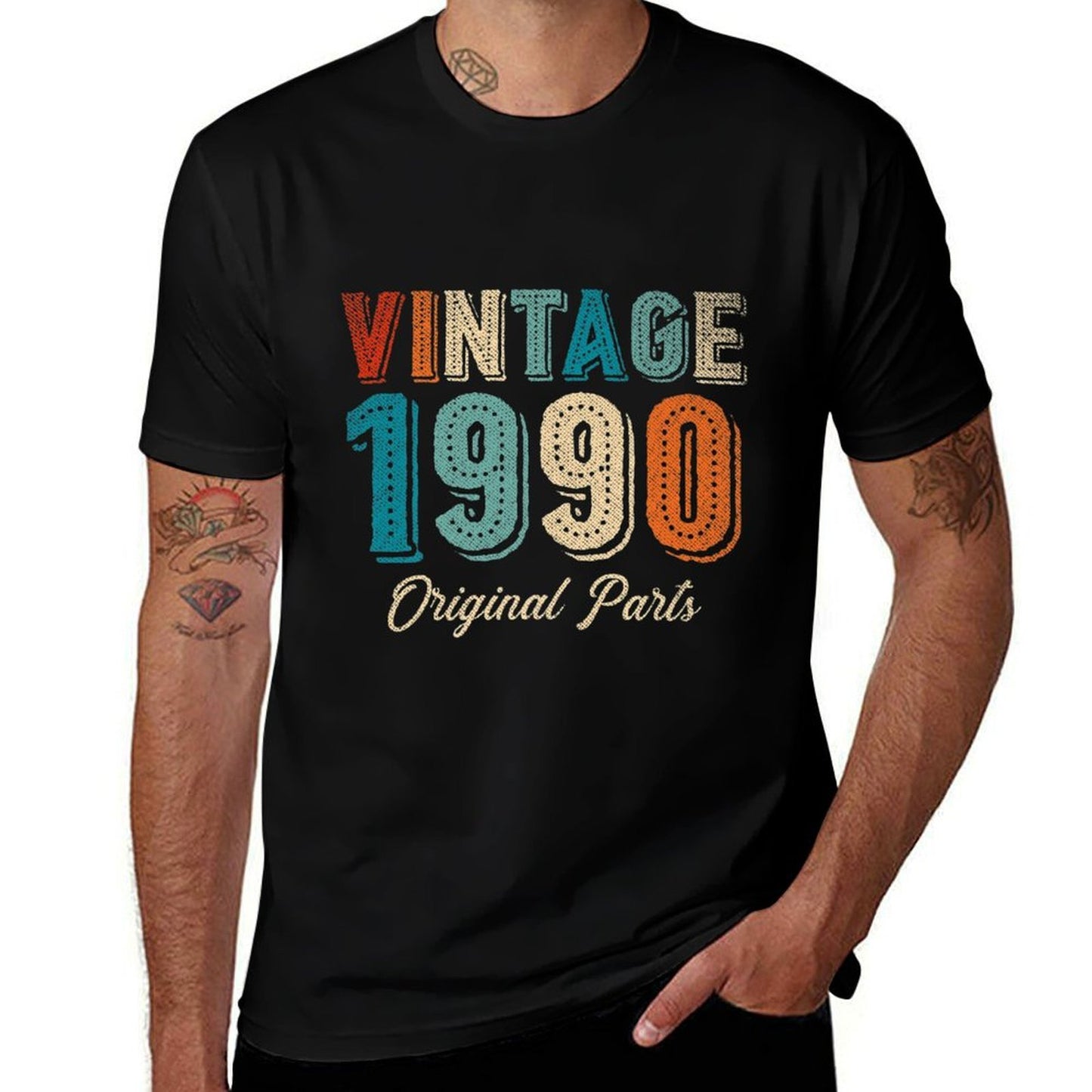 30th Birthday - Original Parts Vintage 1990 Premium Affordable Price T-Shirt
