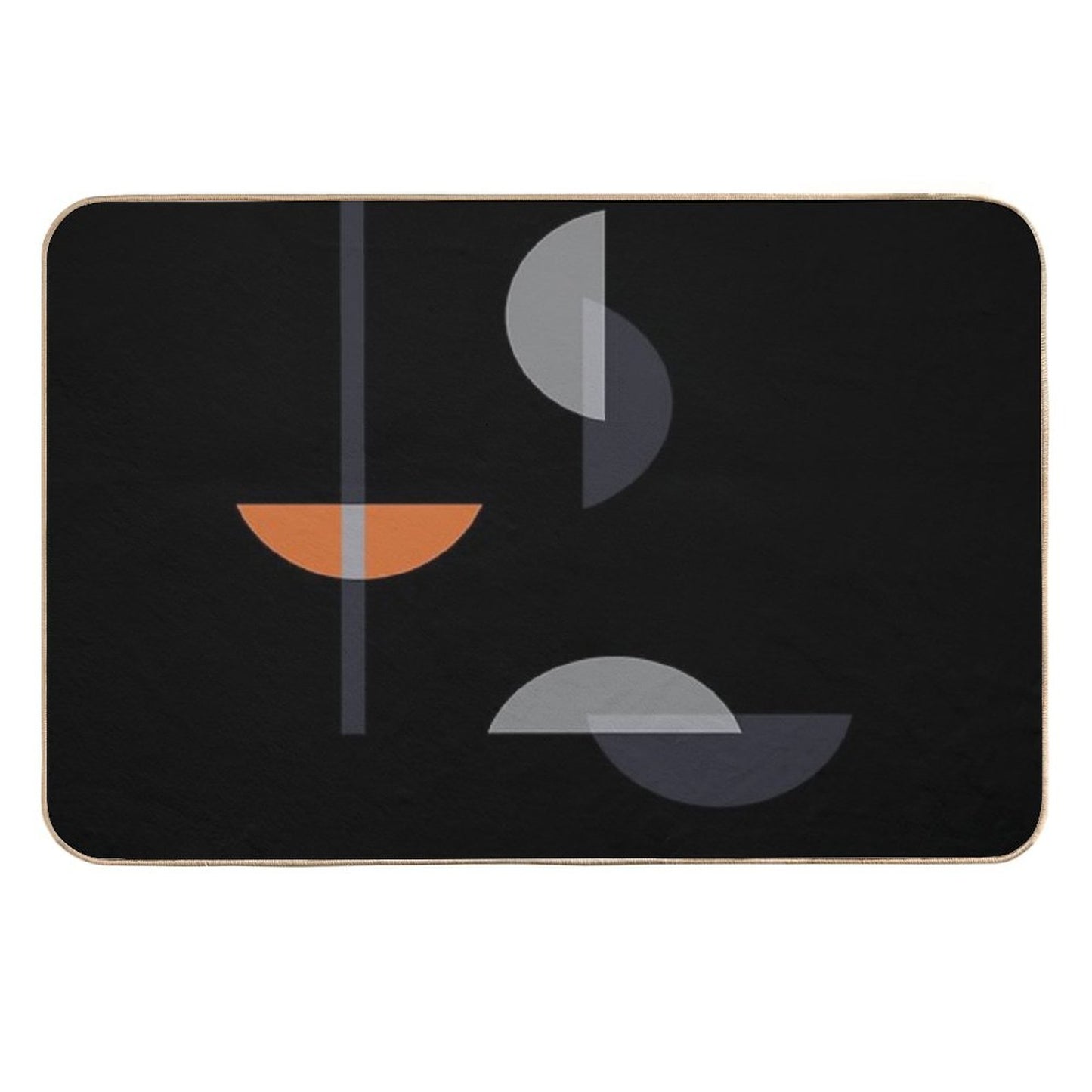Geometric Abstract #13b Non-Slip Bath Mat