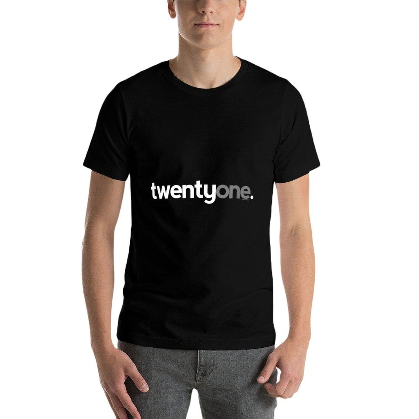 21st Birthday Ideas for Him Men T Twentyone Relaxed-fit T-Shirt
