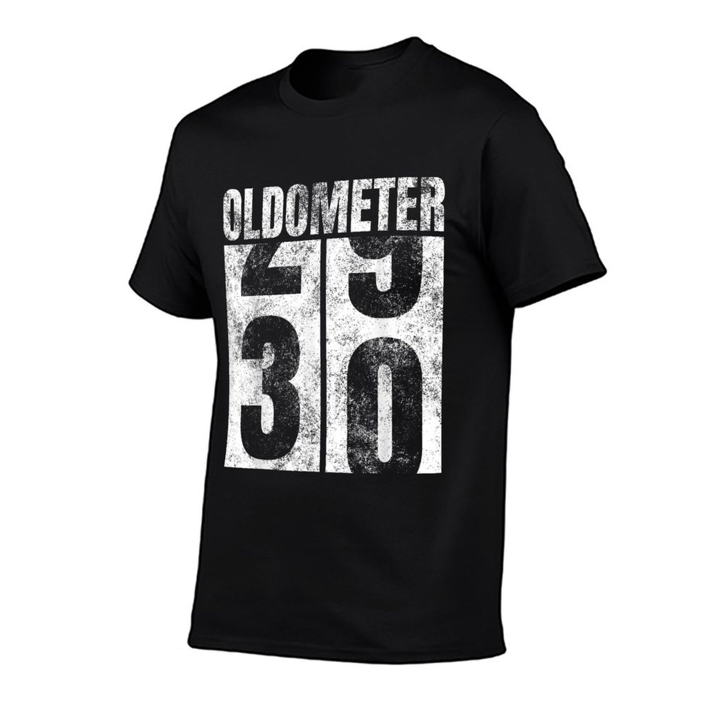 Oldometer 29-30 Yrs Old Man Woman Bday Graphic 30th Birthday Affordable Price T-Shirt
