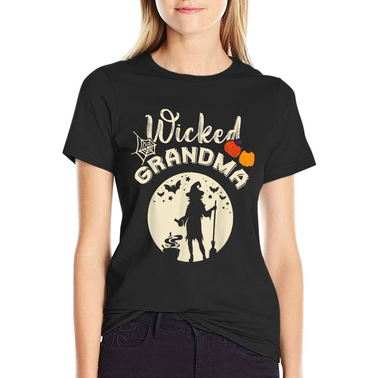 Funny Halloween Grandma Wicked Witch Costume Classic T-Shirt