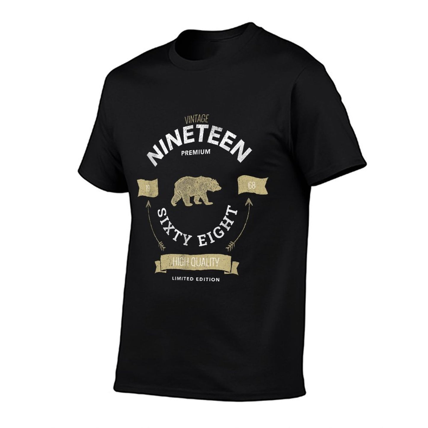 50th Birthday Gifts Women Vintage 1968 Mama Bear Durable T-Shirt