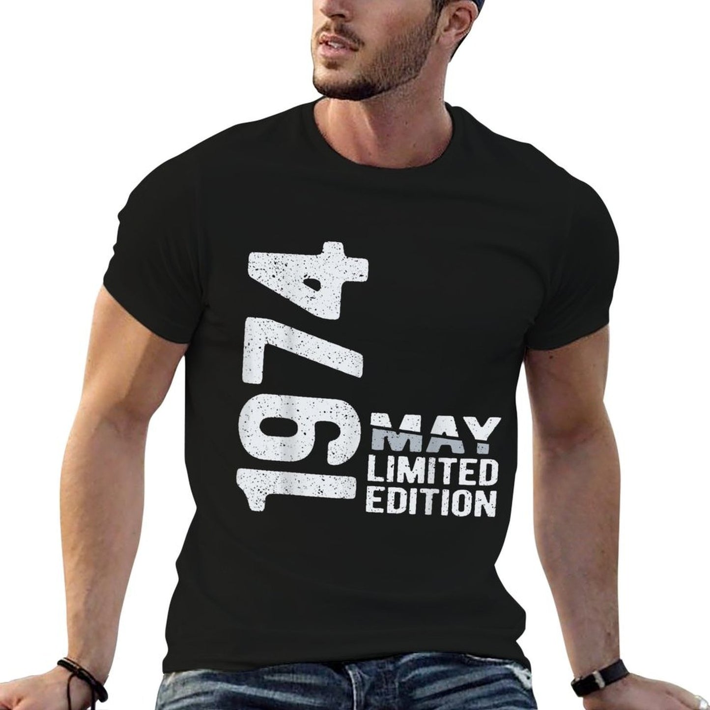 1974 May 50th Birthday 50th Retro Vintage Birth Lightweight T-Shirt