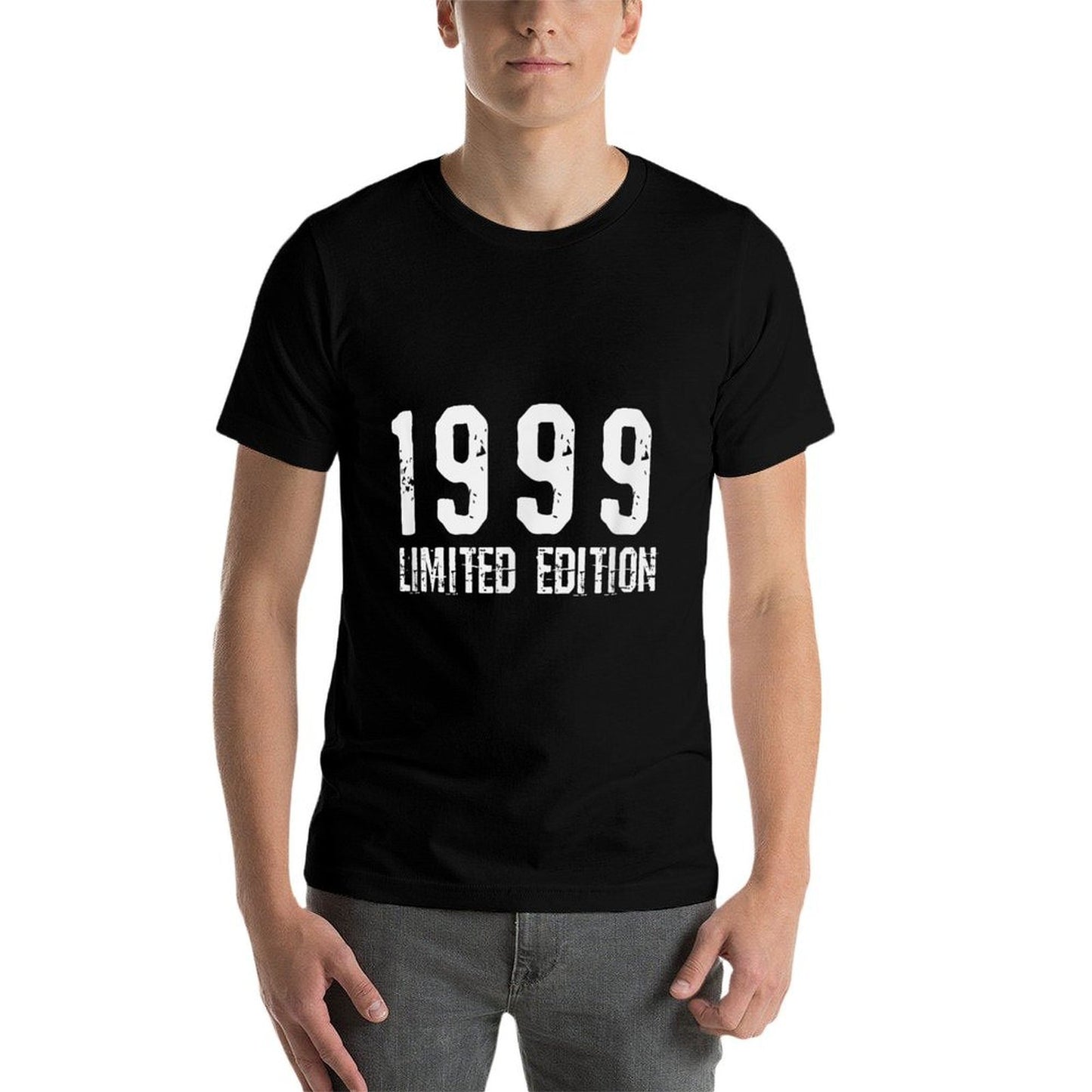 25th Birthday Vintage 1999 Limited Edition Men Tagless Design T-Shirt