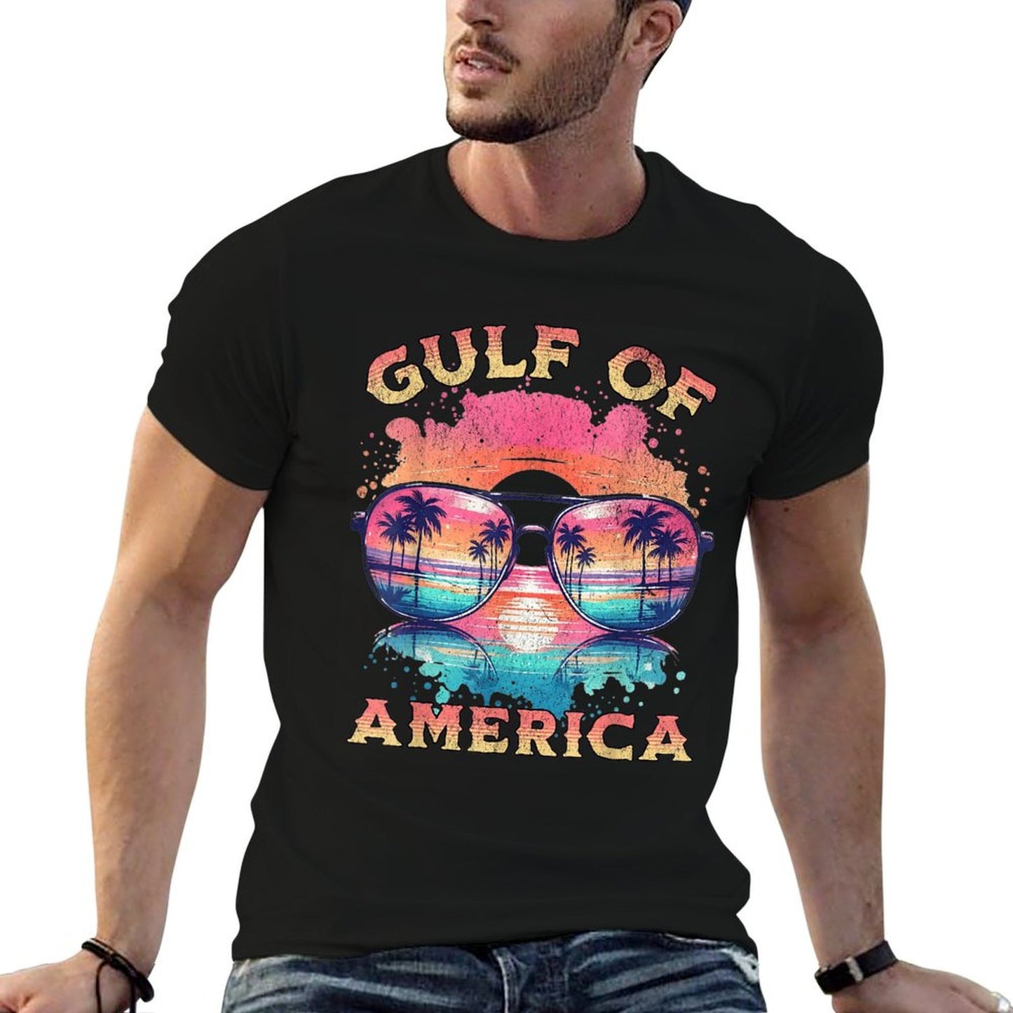 Vintage Gulf Of US America Retro Classic T-Shirt