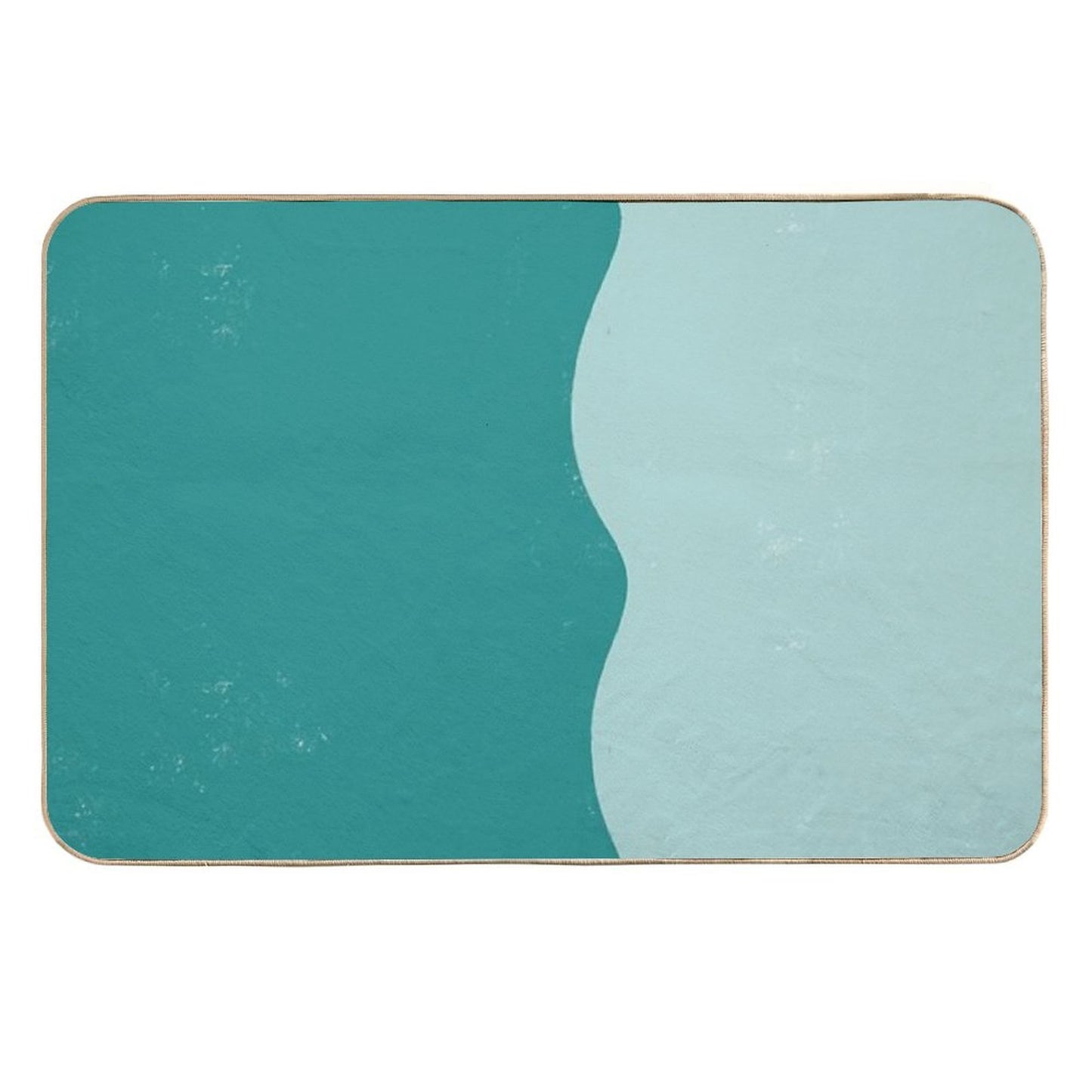Minimal Abstract 156 Long-Lasting Bath Mat