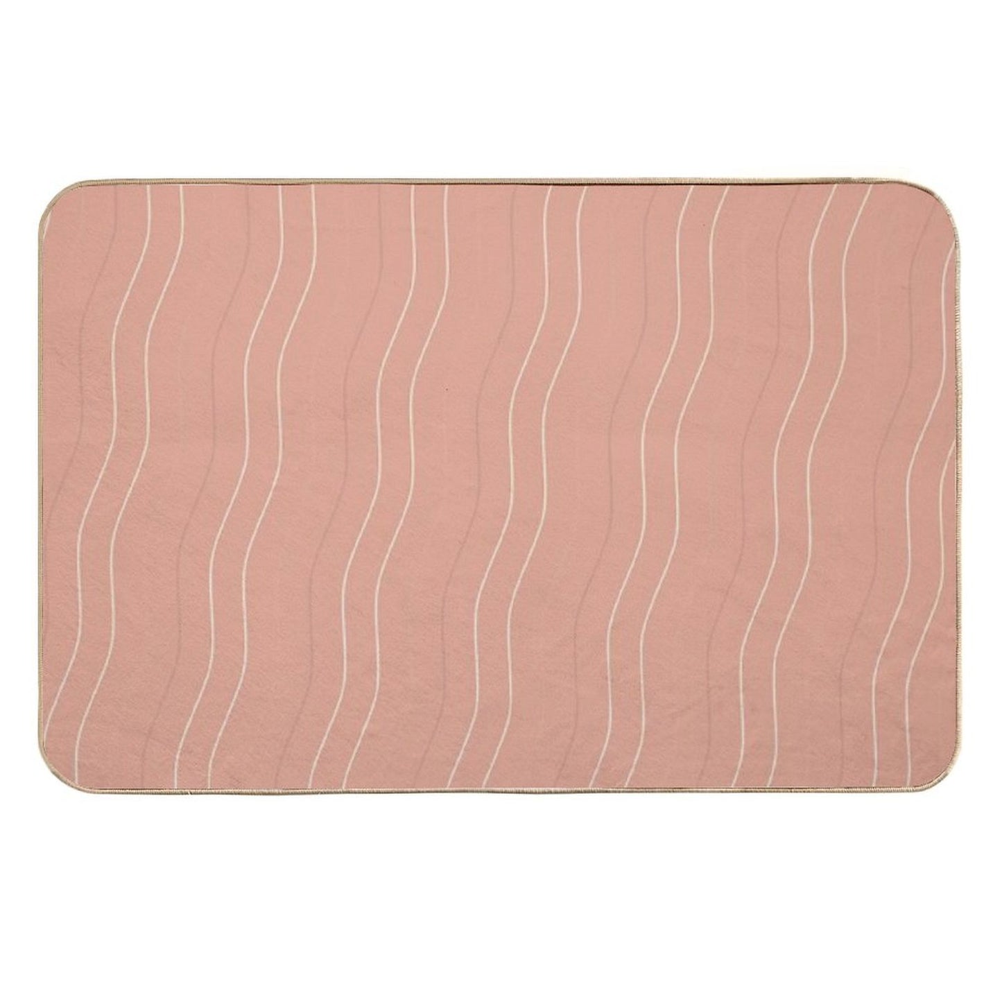 Pattern Waves - A Vibrant Blend of Colors Toxin-Free Bath Mat