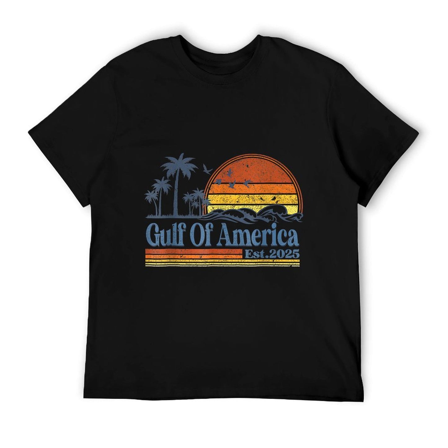 Gulf of US America Shirt Retro Golf of US America Shirt Relaxed-fit T-Shirt