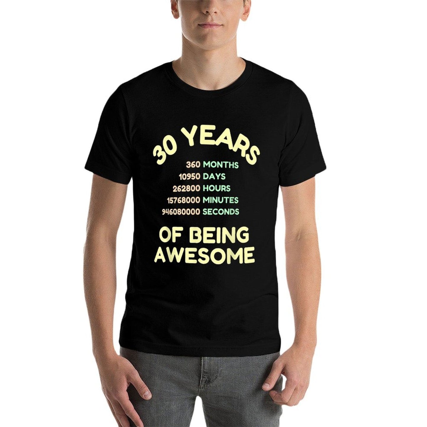 Funny Awesome 30th Birthday Affordable Price T-Shirt