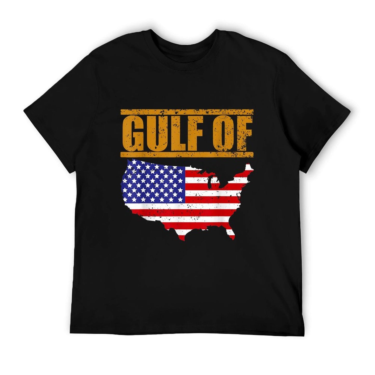Vintage Gulf of United States of America Cotton T-Shirt