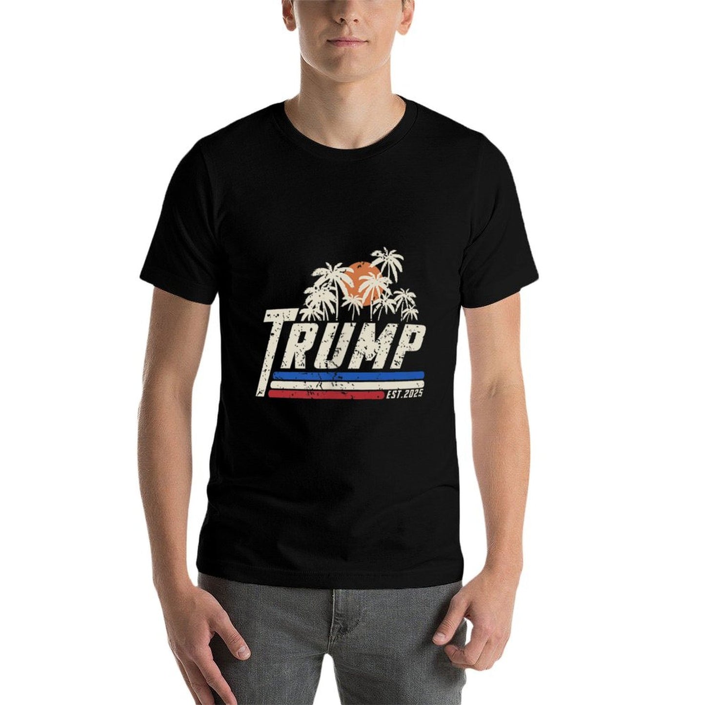 Funny Trump Gulf Of Us America Est 2025 ( 2 Side ) Versatile T-Shirt