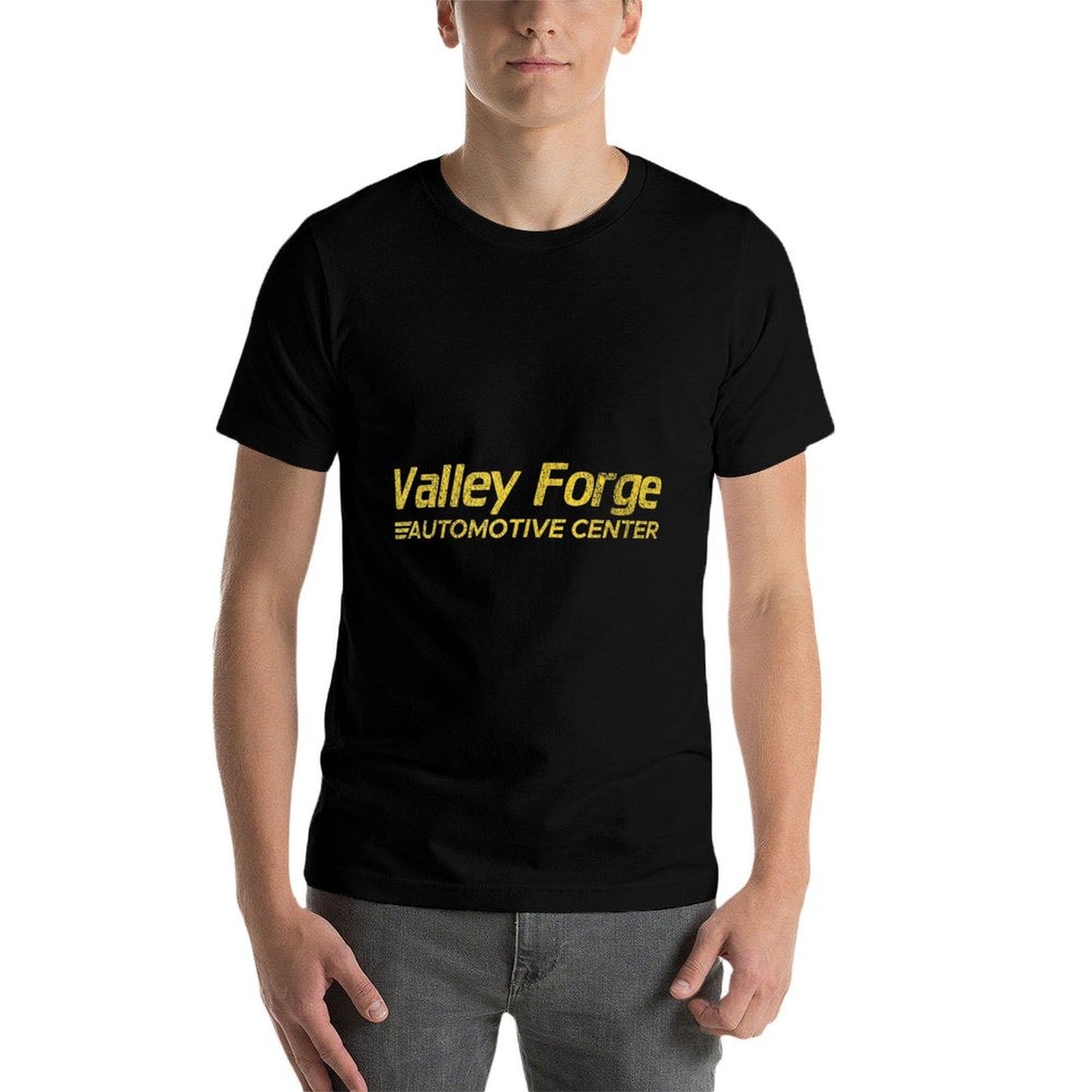 Funny Valley Forge Automotive Oversized Silhouette T-Shirt