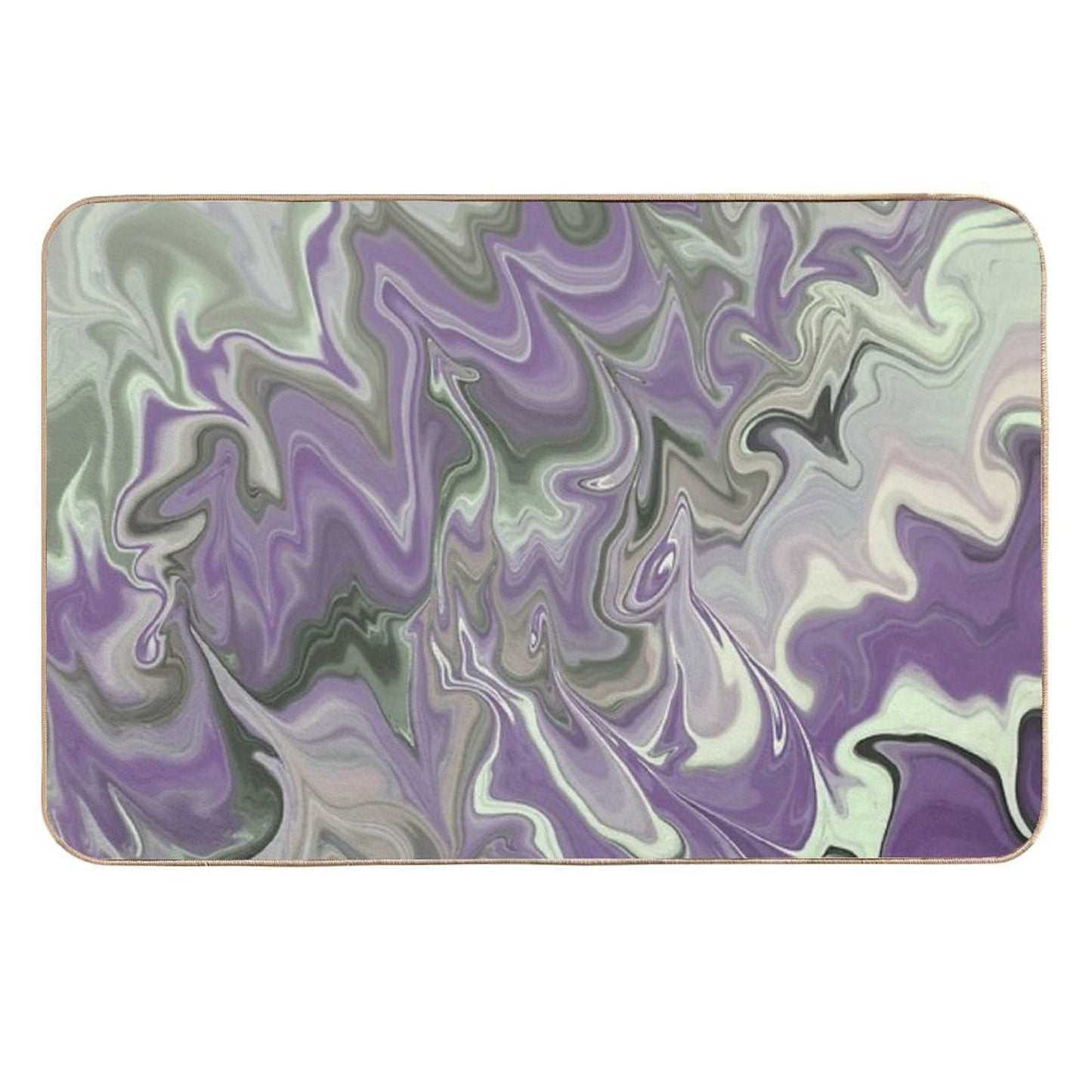 Purple Sage Non-Slip Bath Mat
