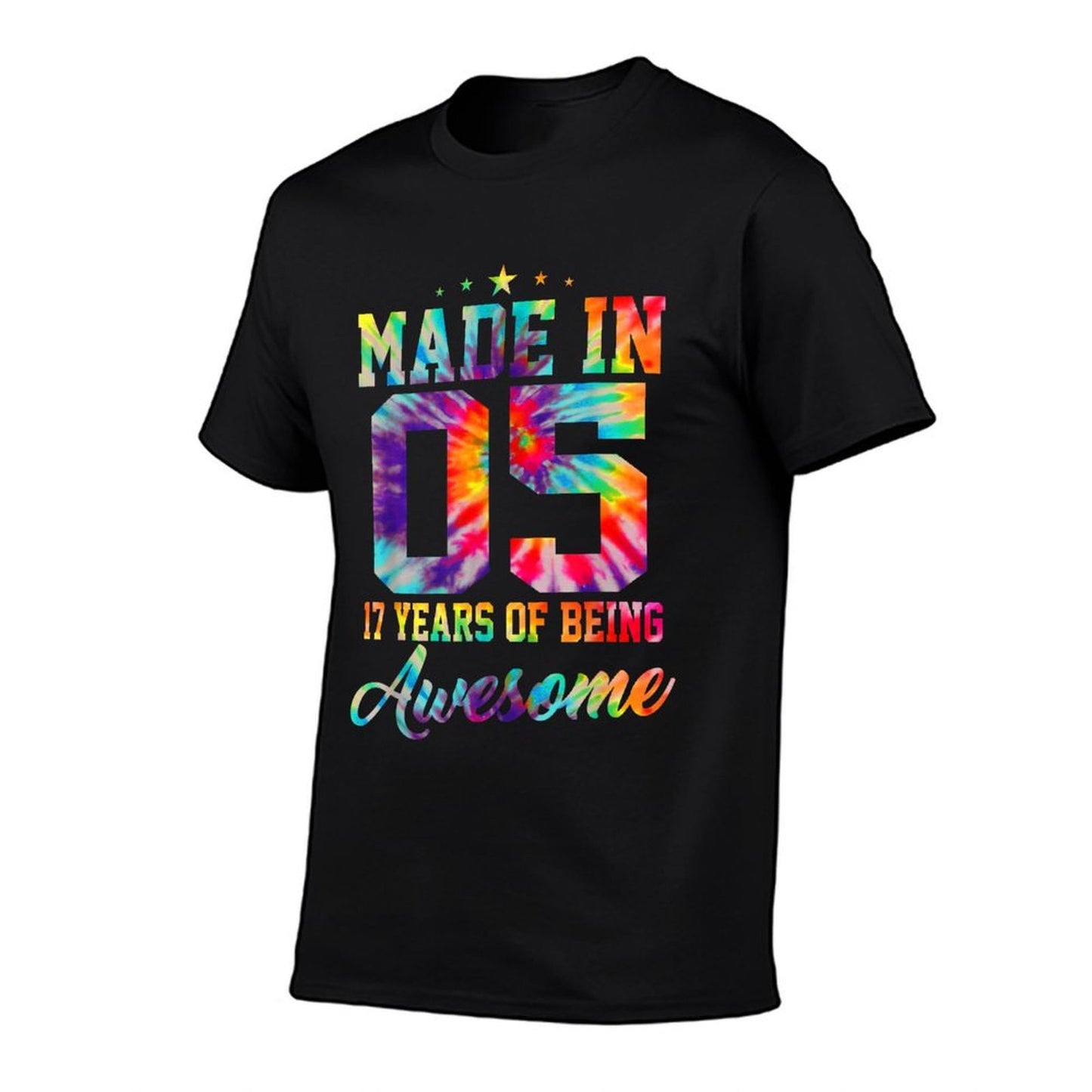 17 Year Old Gift Girls Women Born in 2005 17th Birthday Versatile T-Shirt