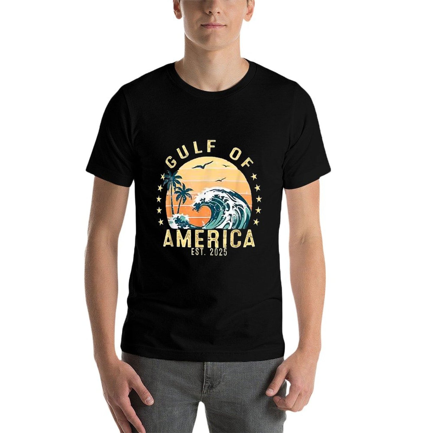 American Pride American Patriot Gulf Of USA America Durable T-Shirt