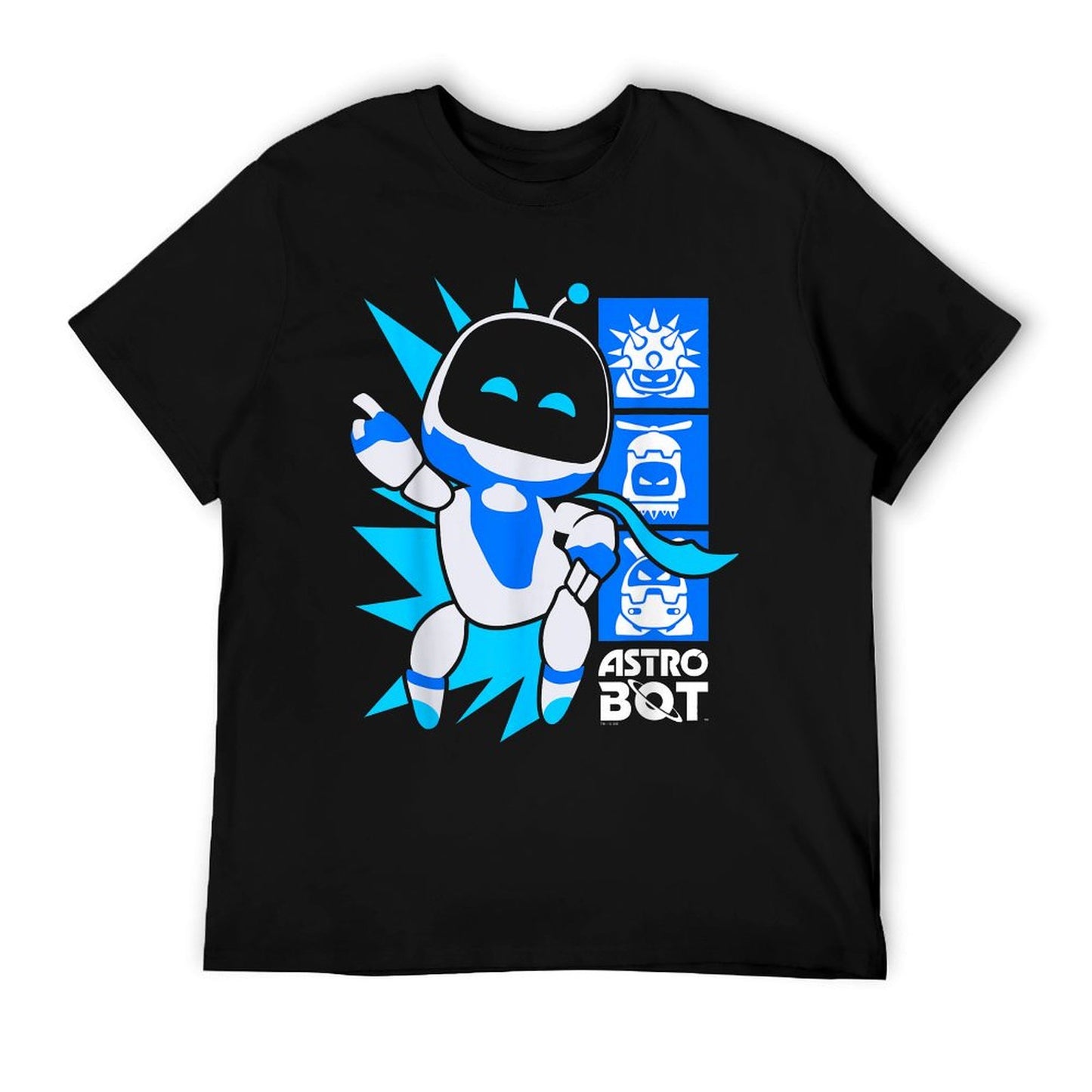 Astro Bot Rescue Mission Victory Pose Game Wrinkle-resistant T-Shirt