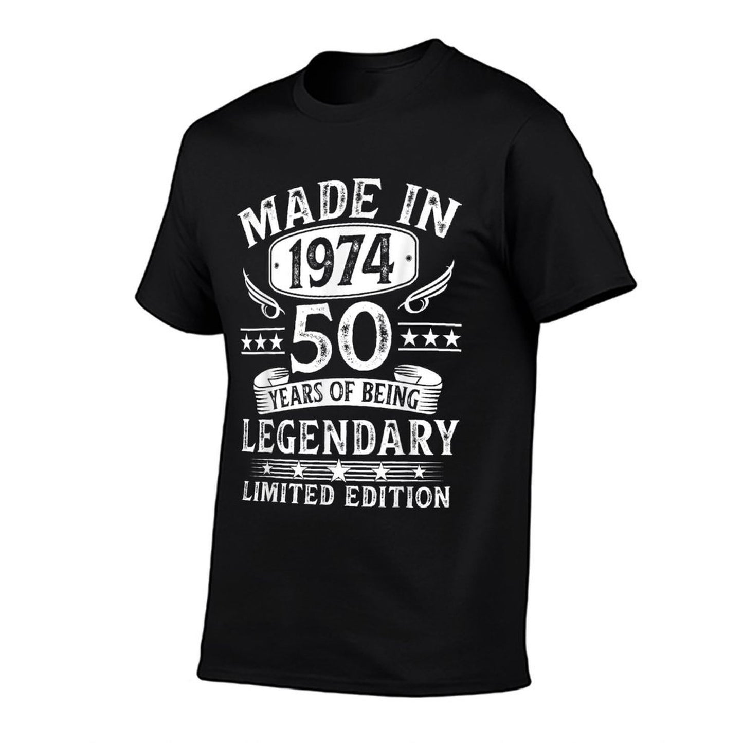 50 Year Old Gifts Made In 1974 Limited Edition 50th Birthday Graphic-printed T-Shirt