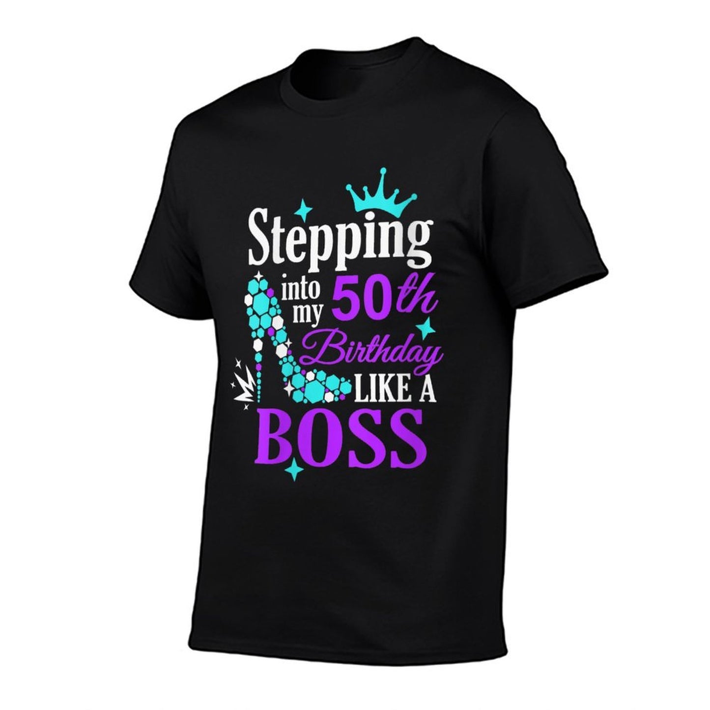 Womens 50th Birthday Gift for Her Gift For Girl Party Fun Years Old Moisture-wicking T-Shirt